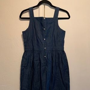 Calvin Klein NWOT denim dress girls 12/14